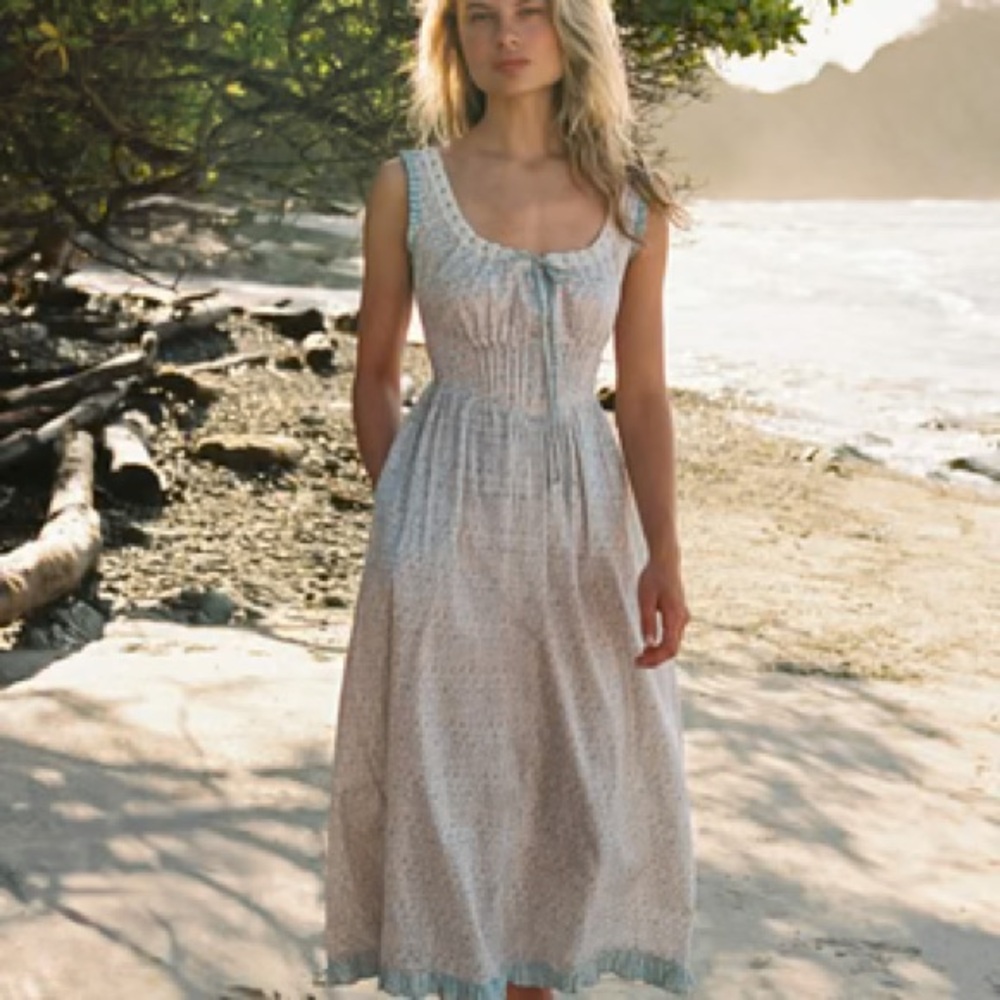 Christy Dawn Eliana Dress Bleu Phlox Size S